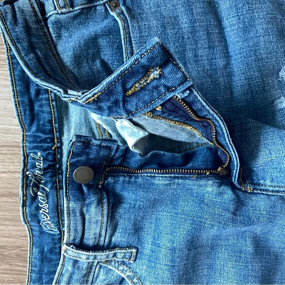 💙Color Block Jeans - Picture 6 of 12